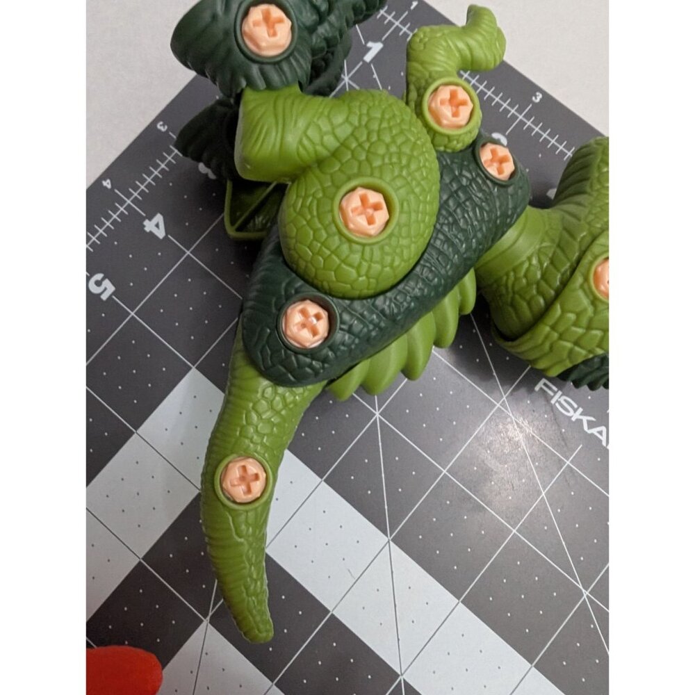 Take Apart Dinosaur Stem colorful toys replacement pieces 5 plastic toys - Picture 9 of 10